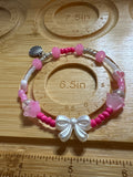 Pretty in Pink Love Bracelet