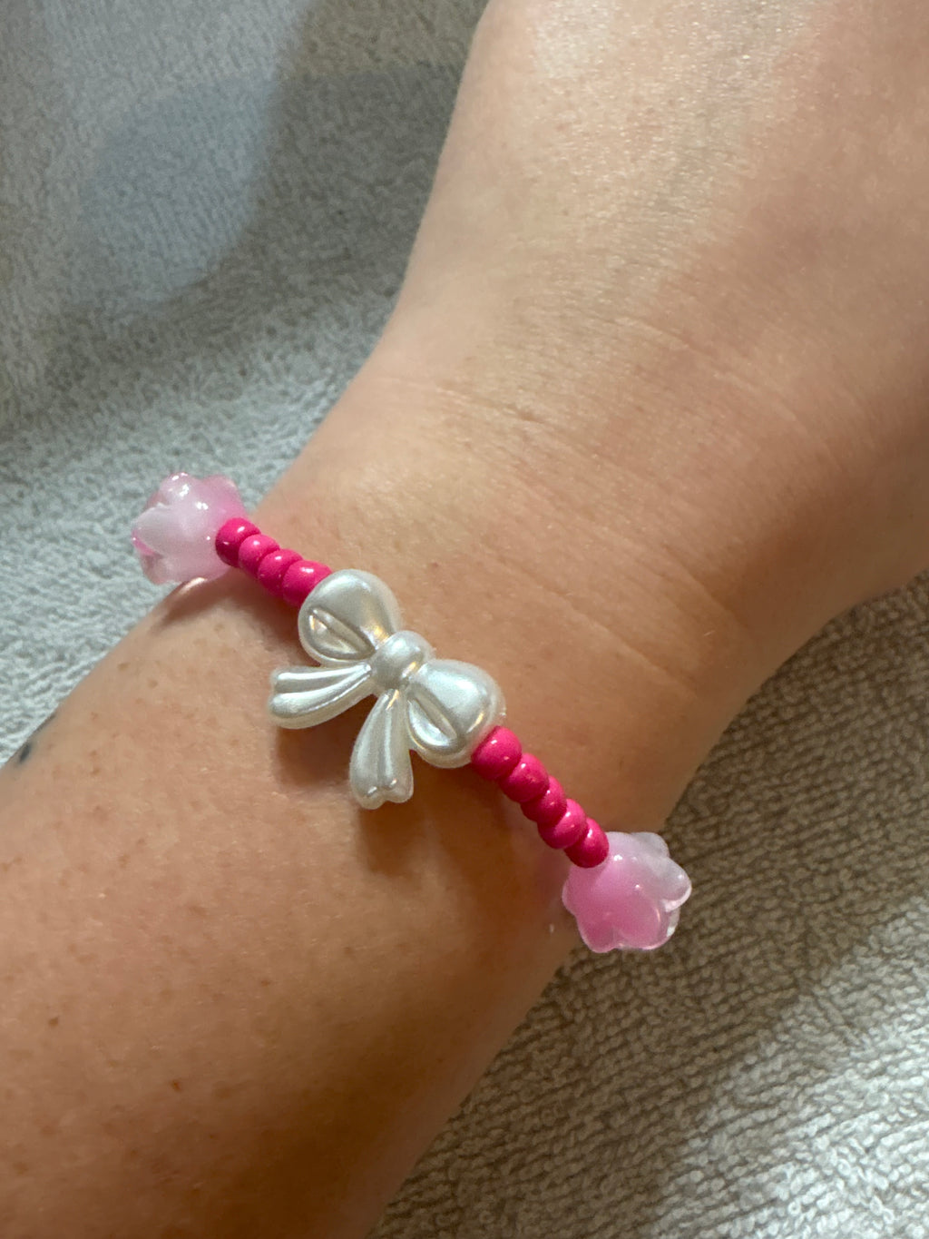 Pretty in Pink Love Bracelet