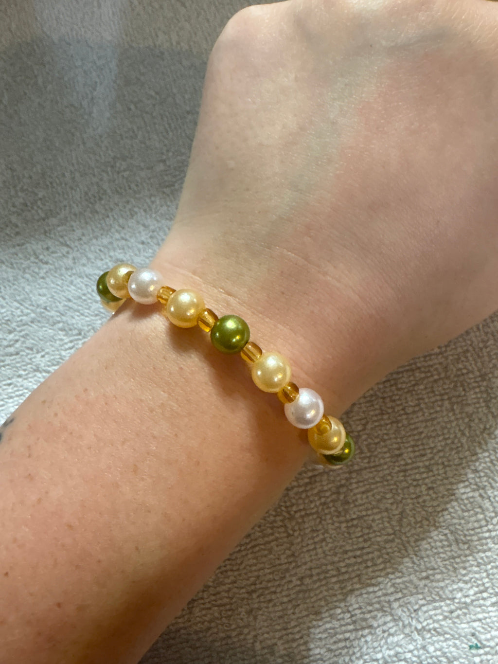 Woodland Pearl Bracelet