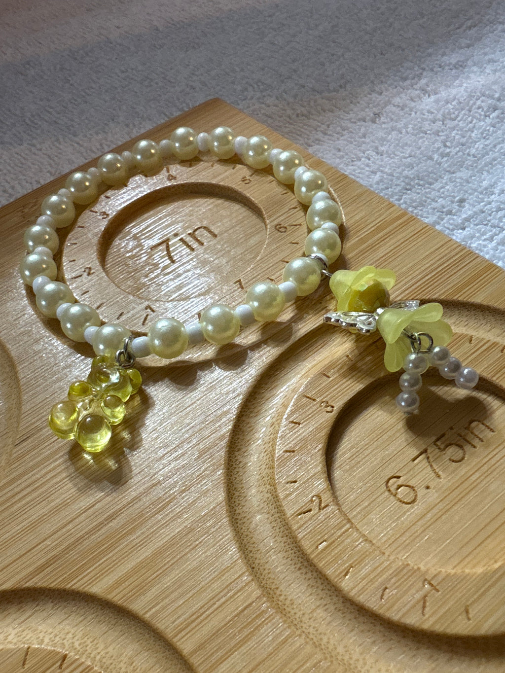 Yellow Fairy Bracelet