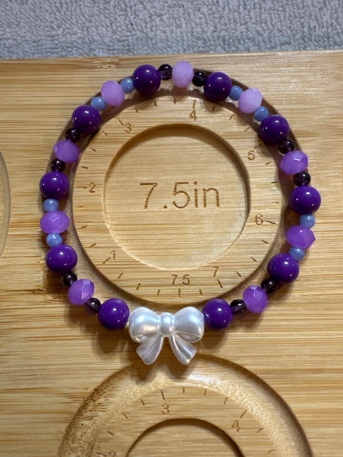 Midnight Fairy Bow Bracelet