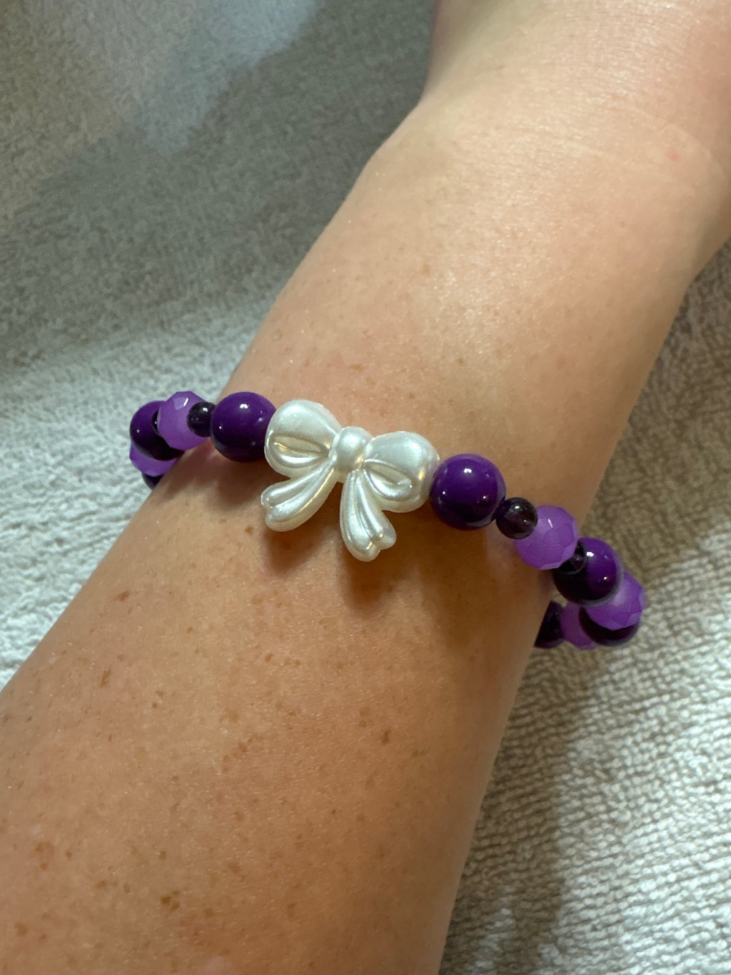 Midnight Fairy Bow Bracelet