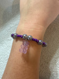 Grape Gummy Bear Bracelet