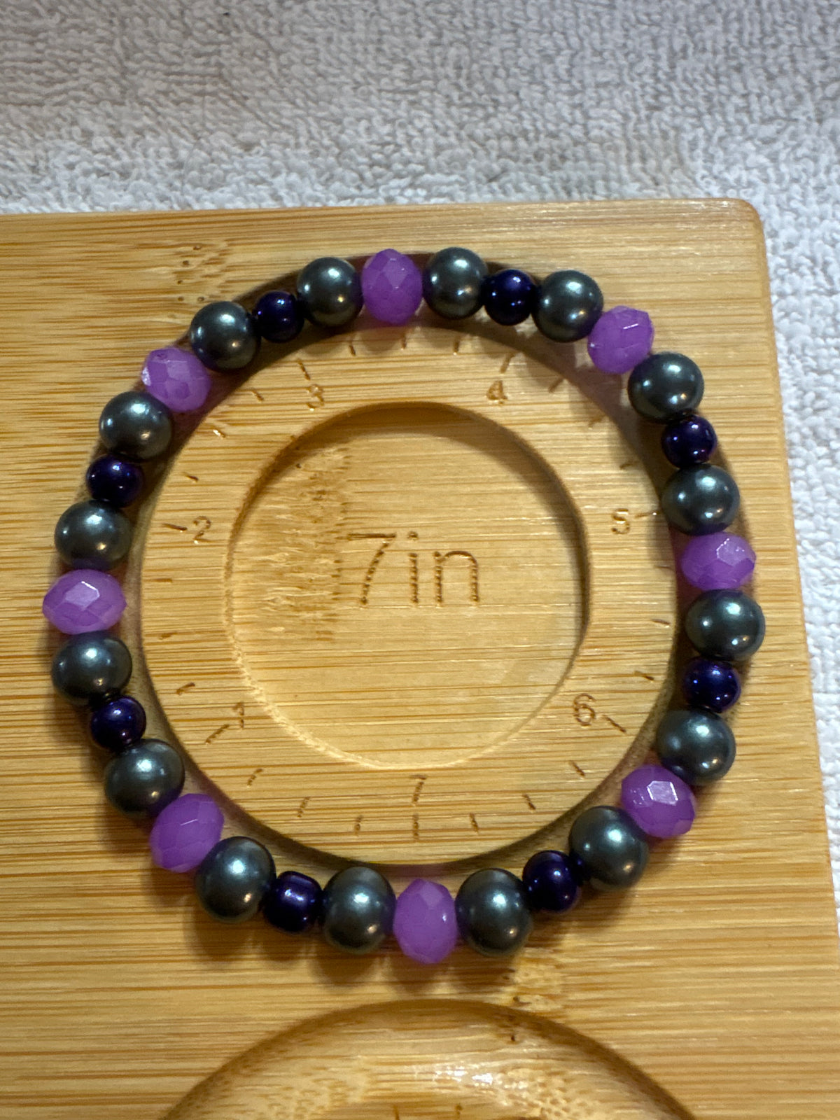 Midnight Amethyst Bracelet