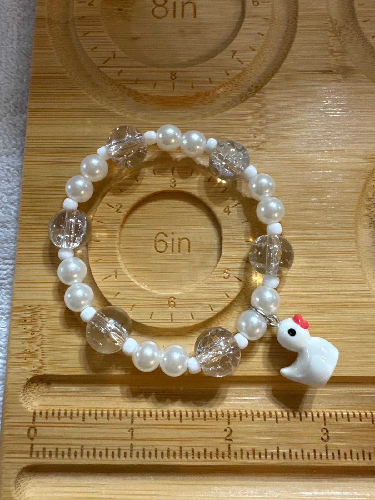 Little Pearl Duck Bracelet