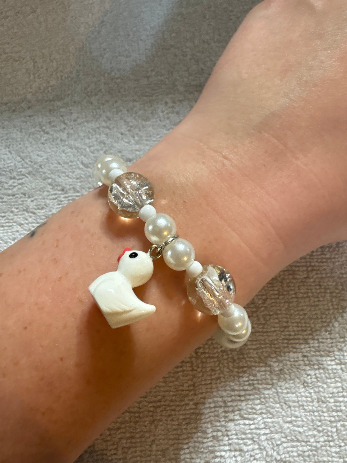 Little Pearl Duck Bracelet