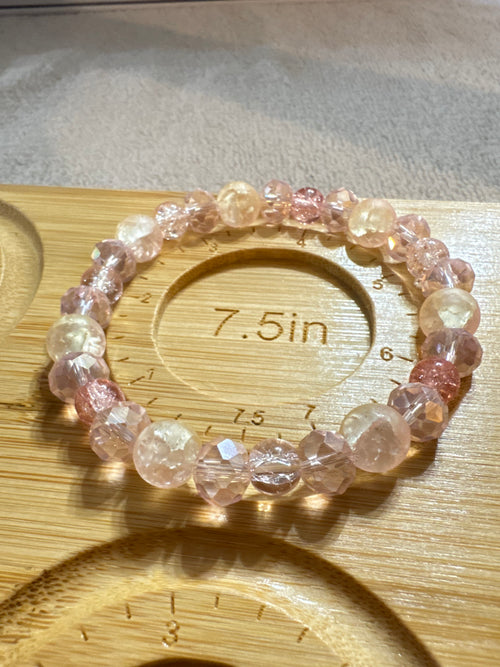 Blushing Crystal Bracelet