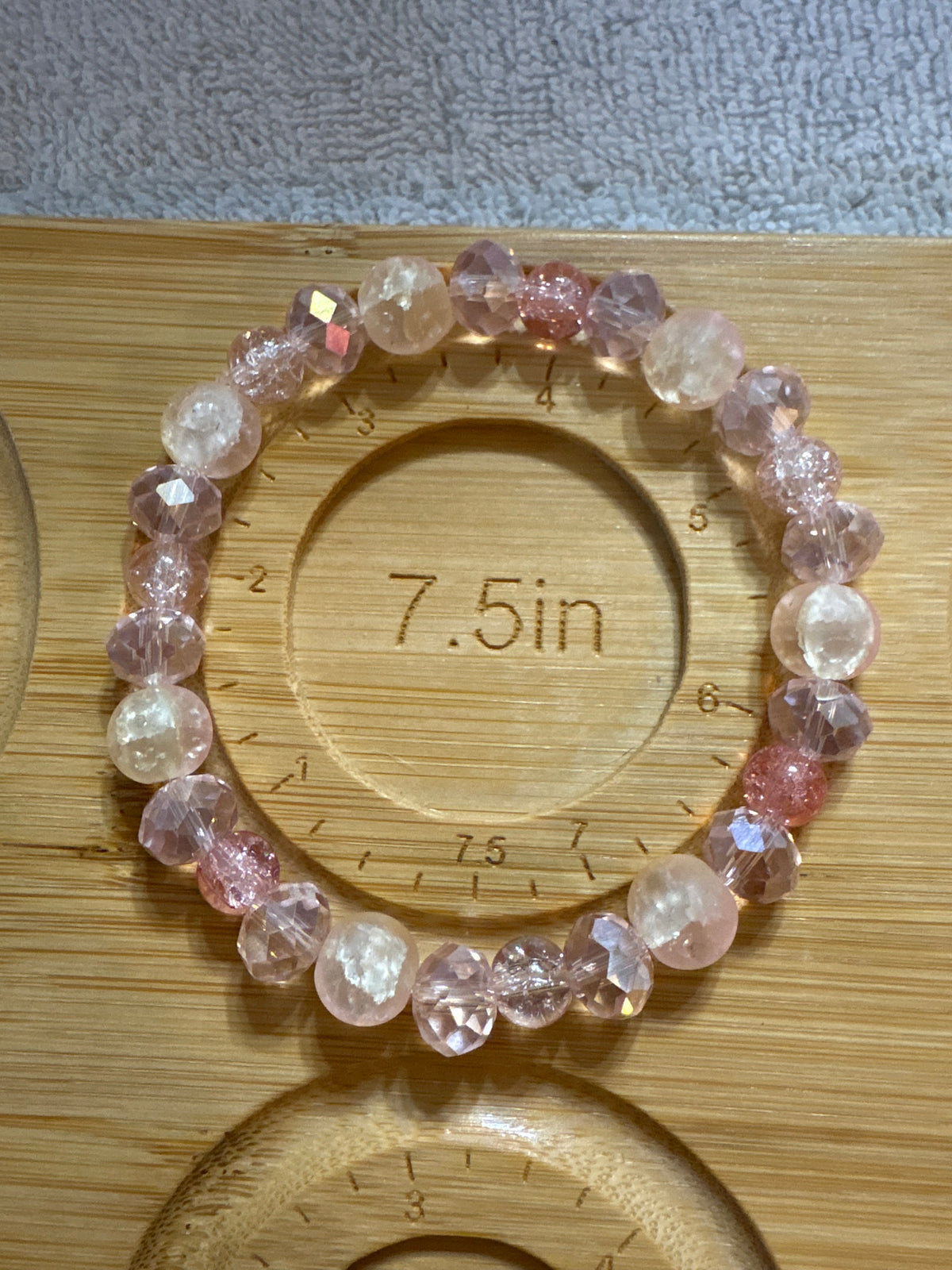 Blushing Crystal Bracelet