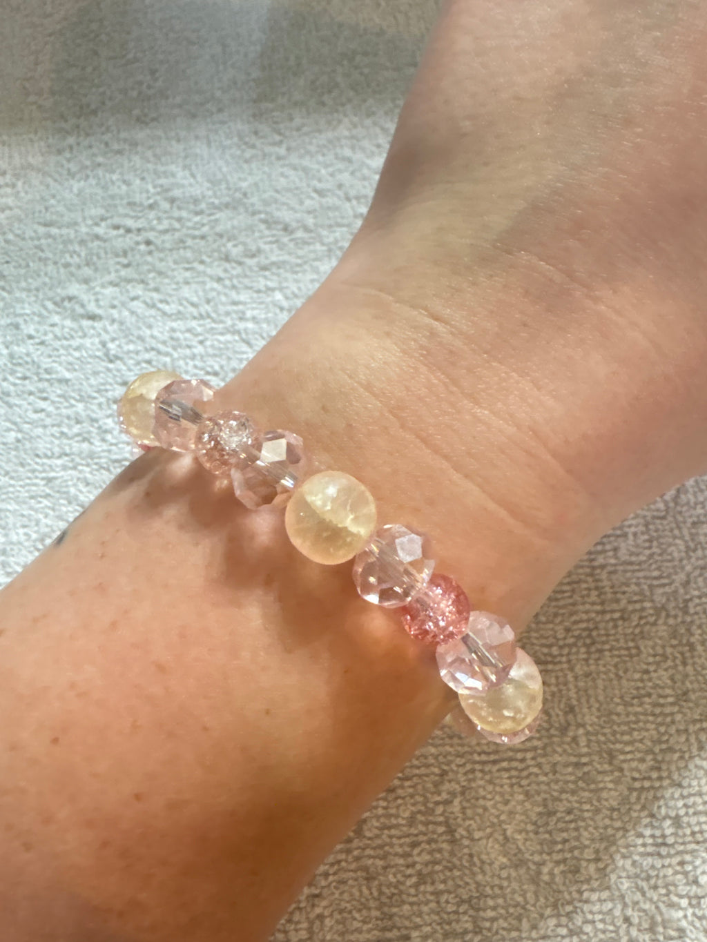 Blushing Crystal Bracelet