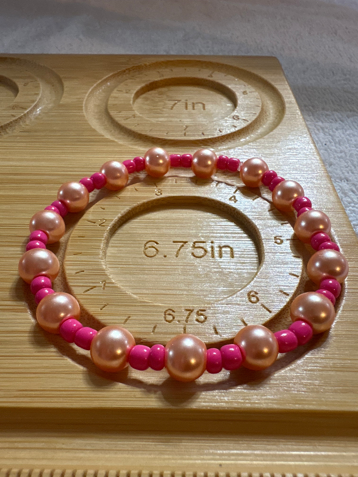 Peach Pop Bracelet