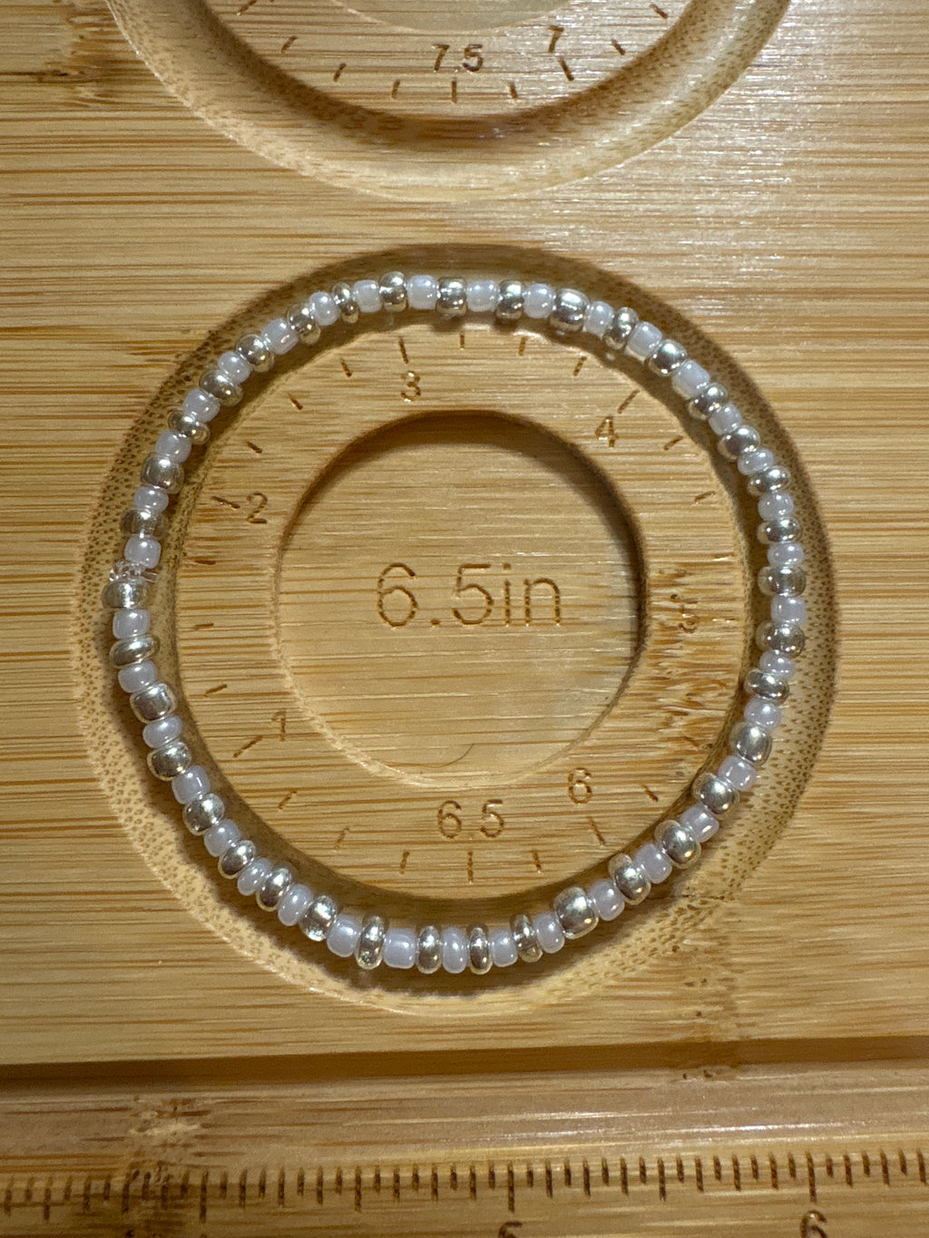 Sliver Pearl Bracelet