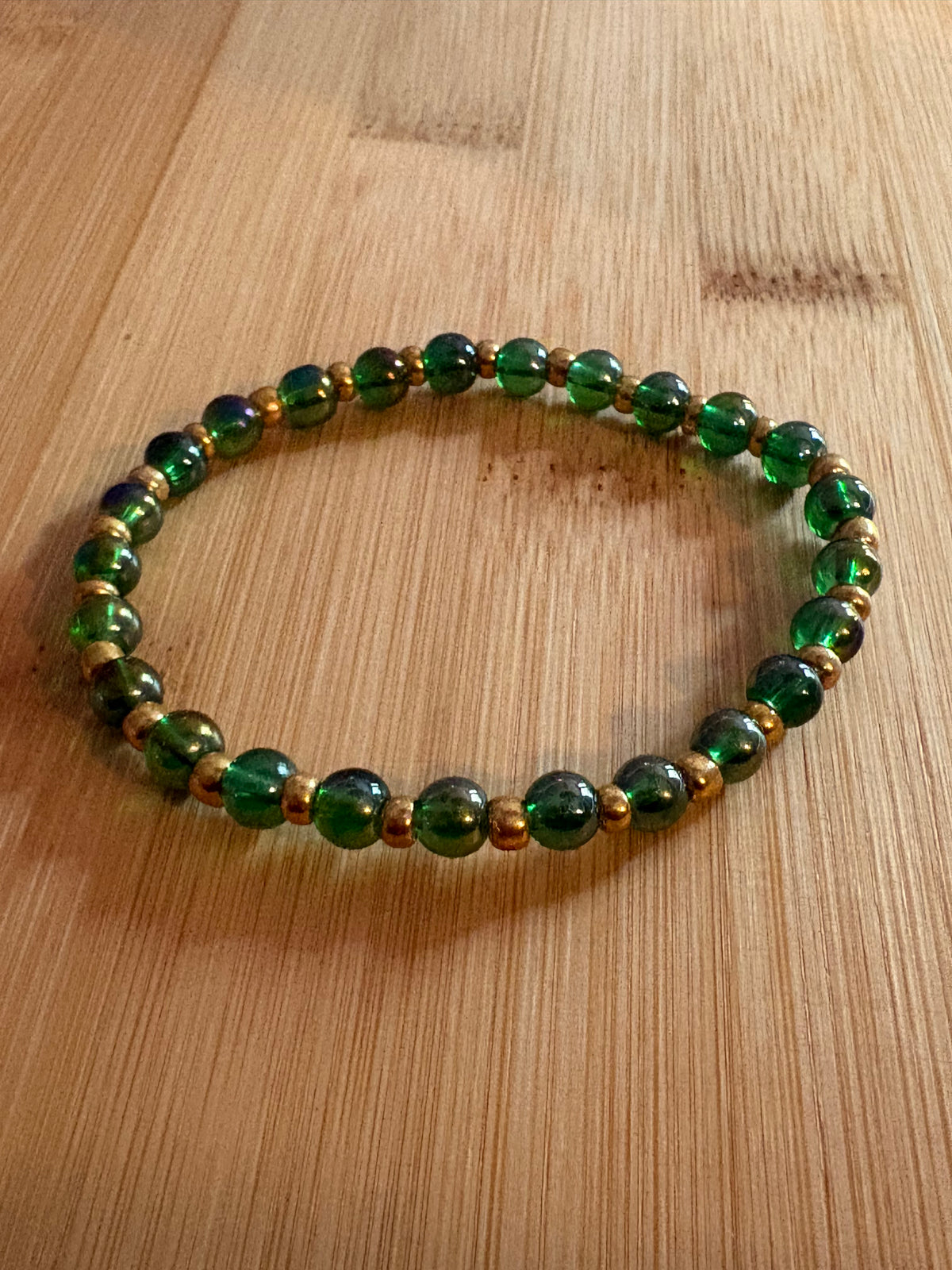 Emerald Gold Bracelet