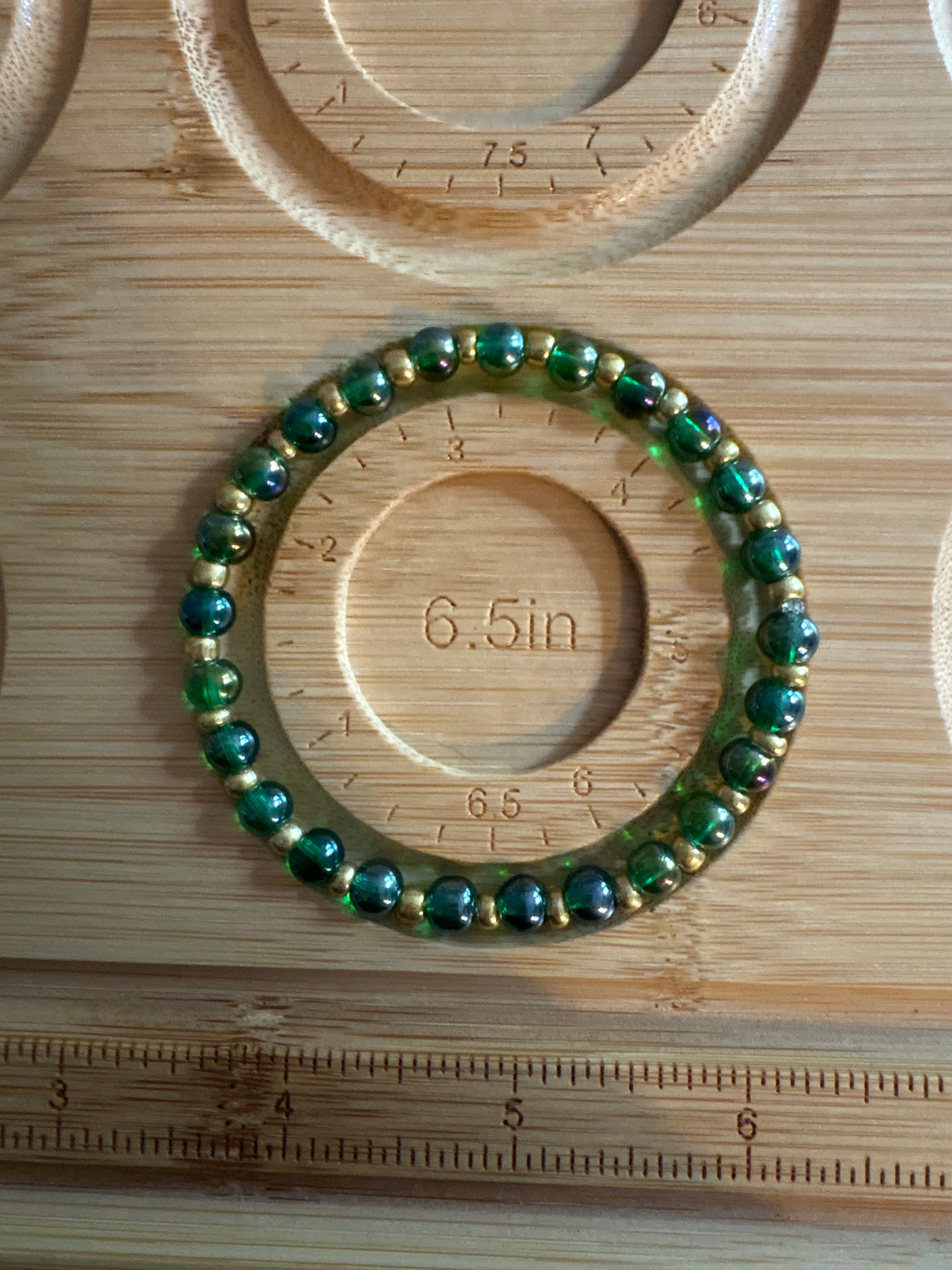 Emerald Gold Bracelet