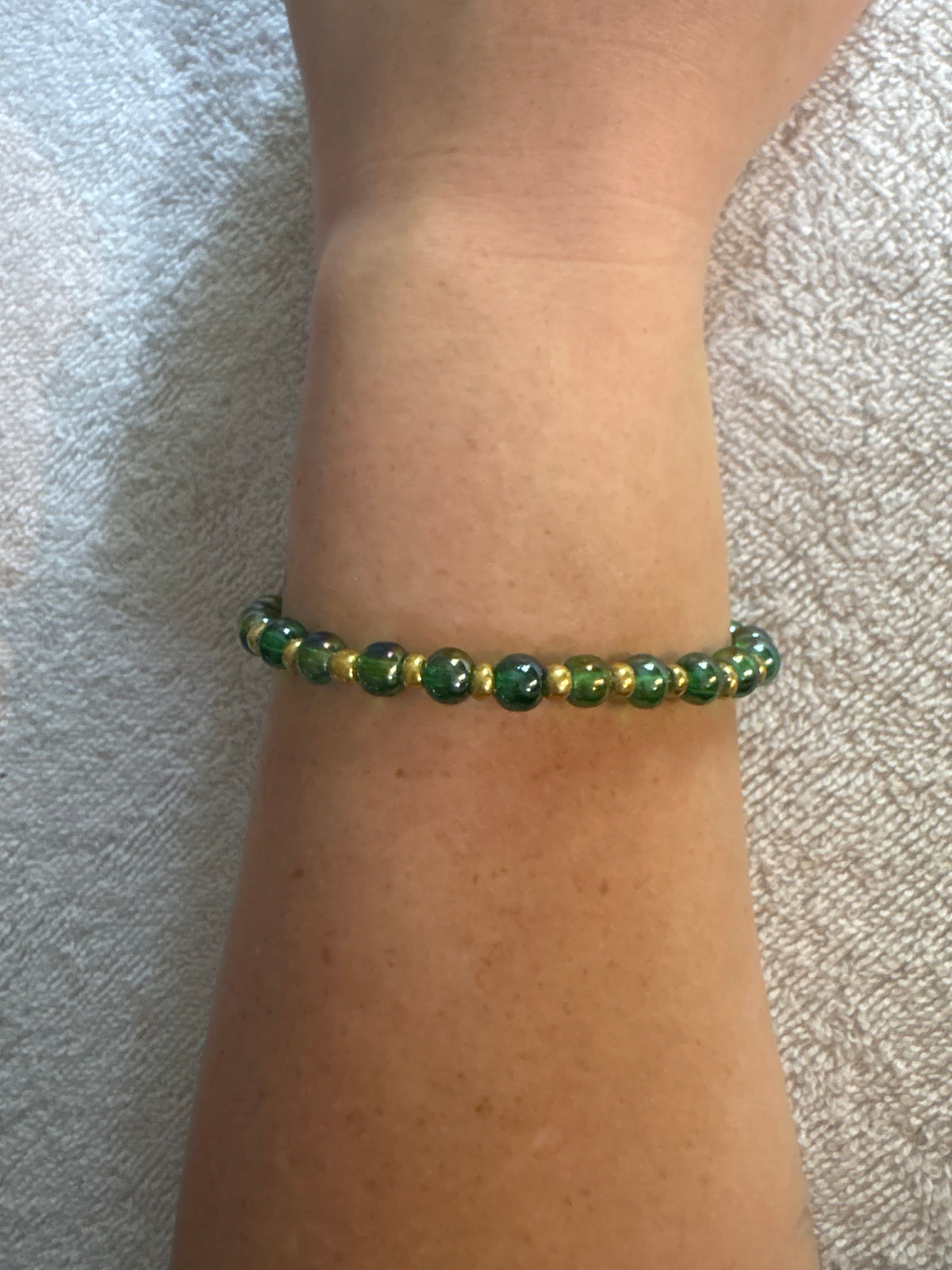 Emerald Gold Bracelet
