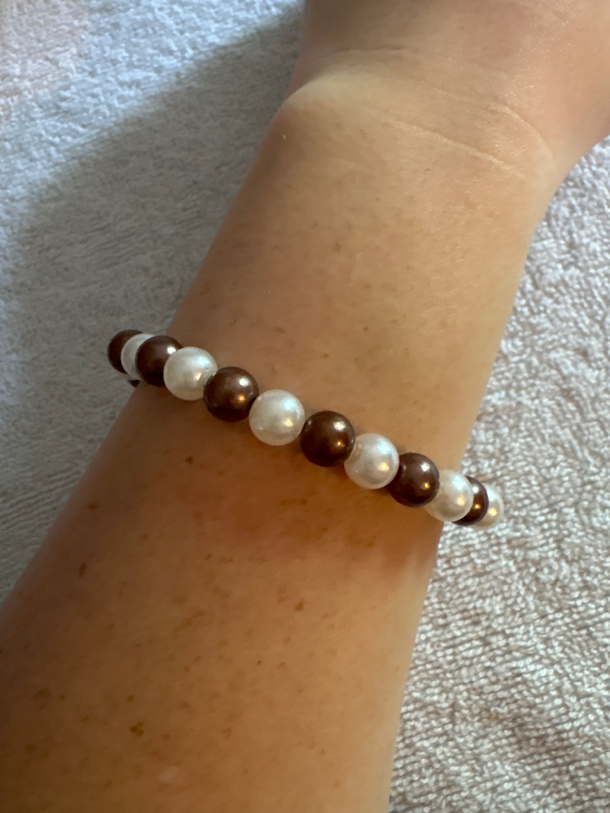 Chocolate Pearl Bracelet